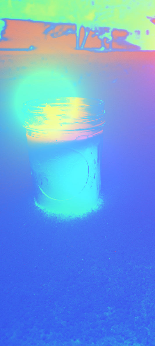 Blue Lemon Candle