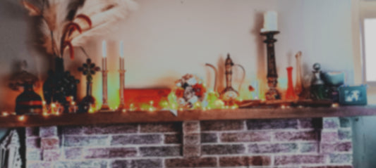 White Christmas Candle